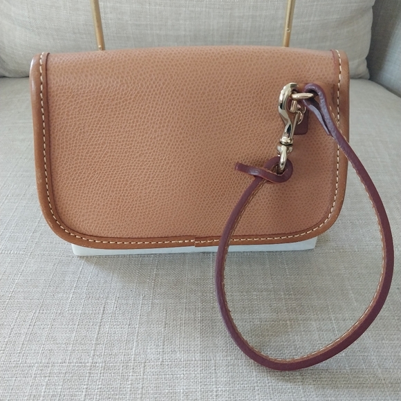 Dooney & Bourke Leather Wristlet - Picture 3 of 5